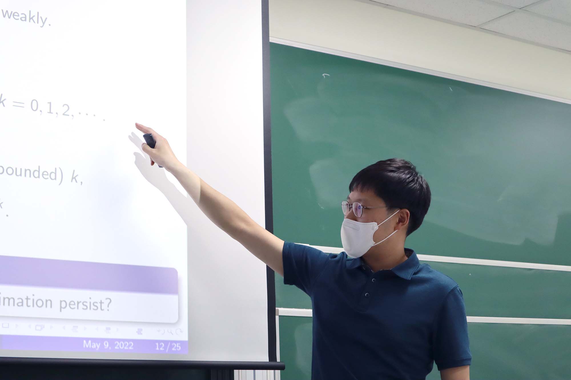 Kyeongsik Nam Gave A Talk On The Number Of Subgraphs Isomorphic 