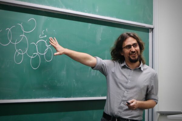 Michał Pilipczuk gave a talk at the Discrete Math Seminar on the structural theory of graphs in terms of first-order transductions