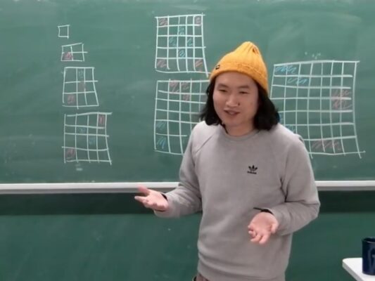 Tony Huynh gave a talk on the peaceable queens problem on the toroidal board at the Discrete Math Seminar