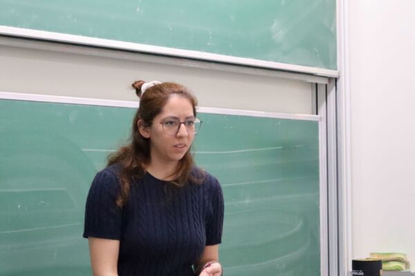 Fernanda Rivera Omaña gave a talk on the Erdős-Pósa property for matroid minors at the Discrete Math Seminar